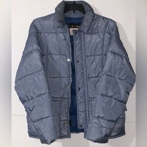 Men's Blue Puffer Jacket